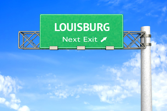Louisburg Highway Sign