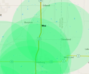 Wea Kansas Internet Service Area