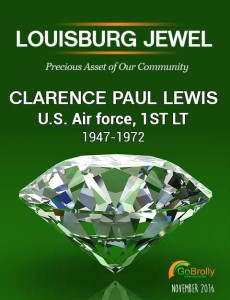 Clarnece Paul Lewis - Louisburg Jewel