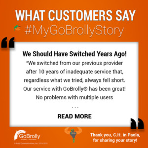 MyGoBrollyStory by CH in Paola, Kansas